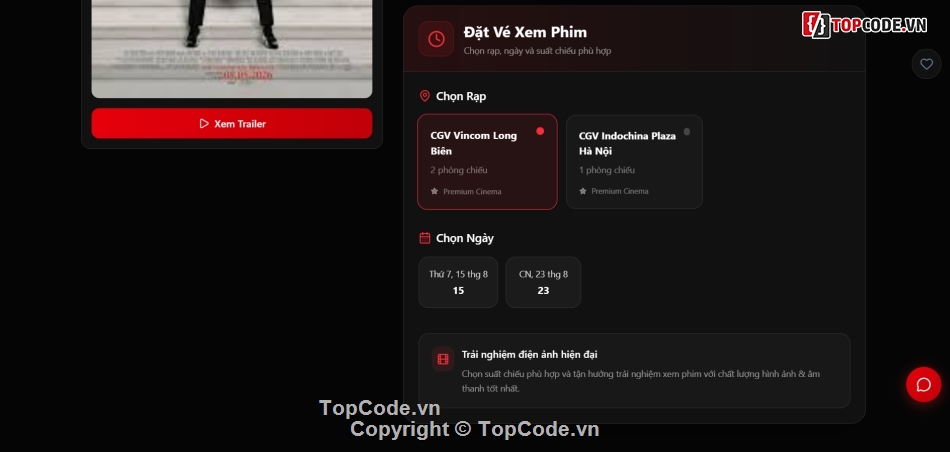 quản lý bán vé,quản lý rạp phim,bán vé,quản lý rạp chiếu phim,mern stack,đồ án tốt nghiệp website mern stack